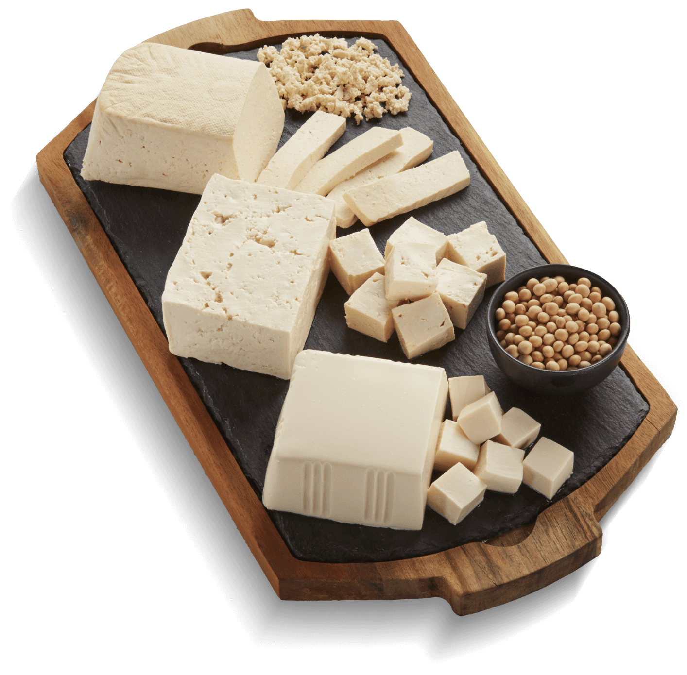 Tofu soyeux biologique dans eau